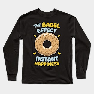 The Bagel Effect Instant Happiness Long Sleeve T-Shirt
